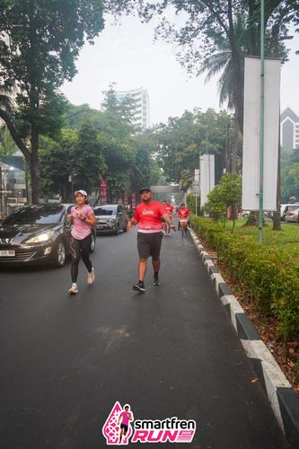 Race photo from Shakeout Run - Smartfren Run