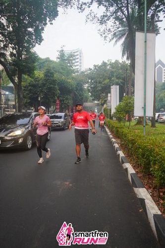 Race photo from Shakeout Run - Smartfren Run