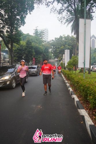 Race photo from Shakeout Run - Smartfren Run