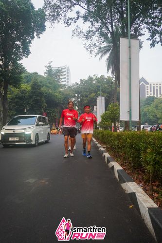 Race photo from Shakeout Run - Smartfren Run