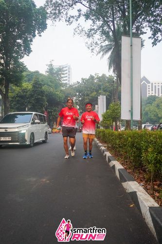 Race photo from Shakeout Run - Smartfren Run