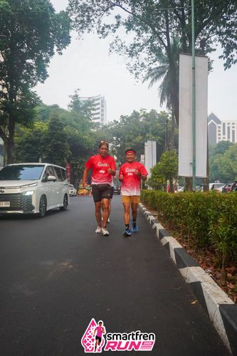 Race photo from Shakeout Run - Smartfren Run