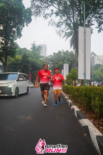 Race photo from Shakeout Run - Smartfren Run