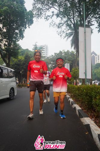 Race photo from Shakeout Run - Smartfren Run