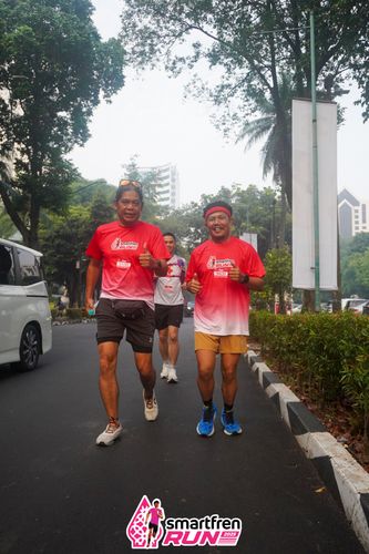 Race photo from Shakeout Run - Smartfren Run
