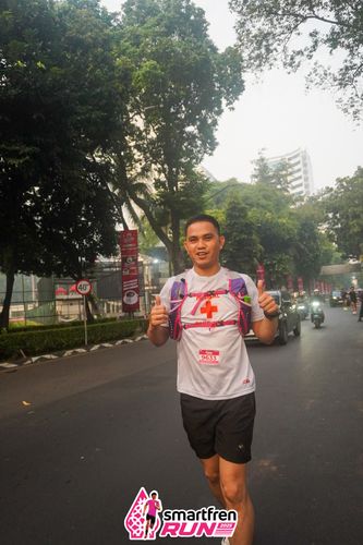 Race photo from Shakeout Run - Smartfren Run
