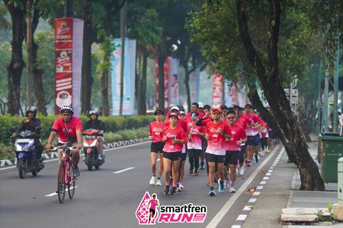 Race photo from Shakeout Run - Smartfren Run