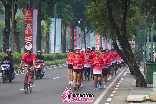 Race photo from Shakeout Run - Smartfren Run