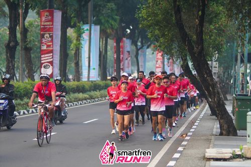Race photo from Shakeout Run - Smartfren Run