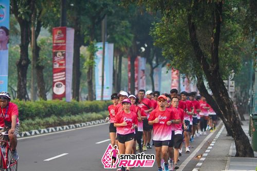 Race photo from Shakeout Run - Smartfren Run