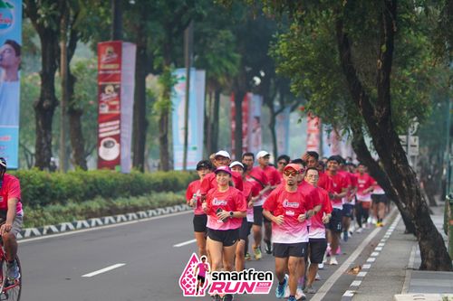 Race photo from Shakeout Run - Smartfren Run