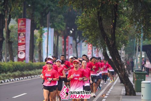 Race photo from Shakeout Run - Smartfren Run