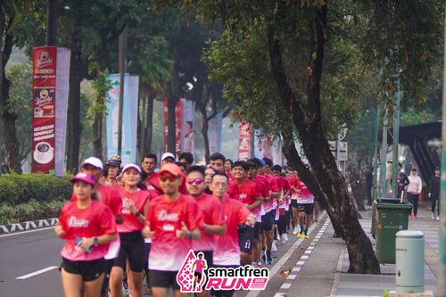 Race photo from Shakeout Run - Smartfren Run