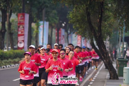 Race photo from Shakeout Run - Smartfren Run