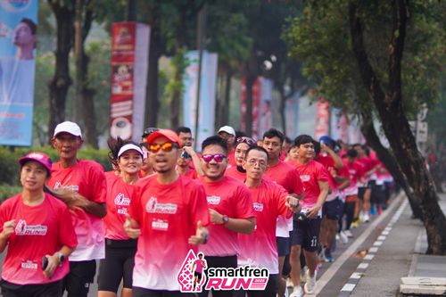 Race photo from Shakeout Run - Smartfren Run