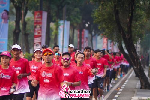 Race photo from Shakeout Run - Smartfren Run