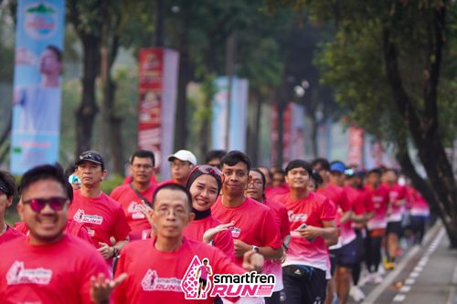 Race photo from Shakeout Run - Smartfren Run