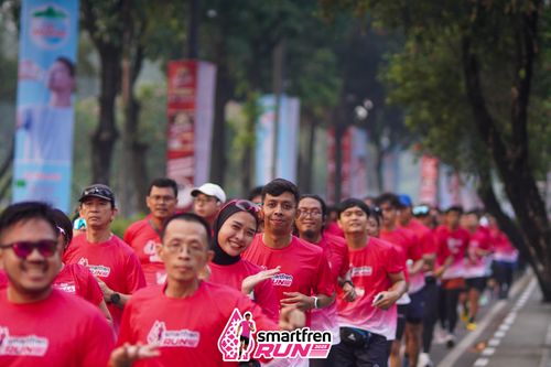 Race photo from Shakeout Run - Smartfren Run