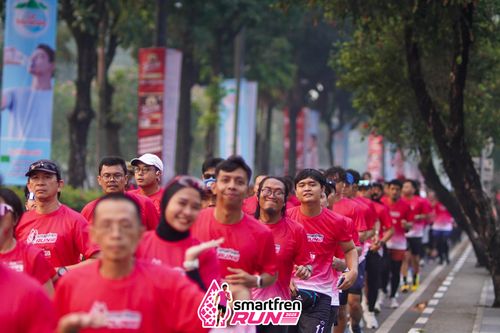 Race photo from Shakeout Run - Smartfren Run