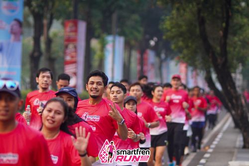 Race photo from Shakeout Run - Smartfren Run