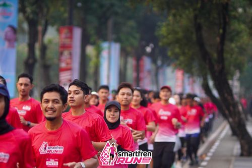 Race photo from Shakeout Run - Smartfren Run