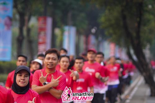 Race photo from Shakeout Run - Smartfren Run