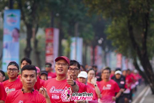 Race photo from Shakeout Run - Smartfren Run
