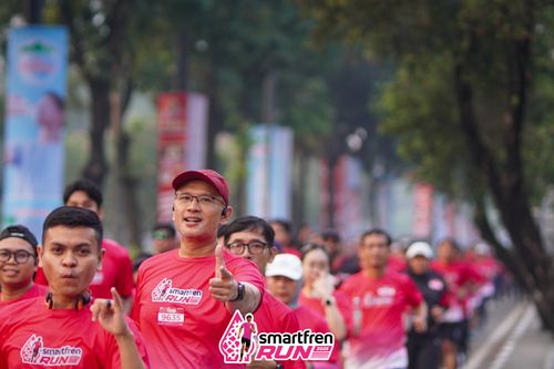 Race photo from Shakeout Run - Smartfren Run