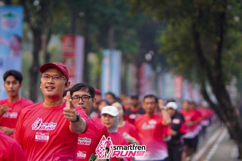 Race photo from Shakeout Run - Smartfren Run