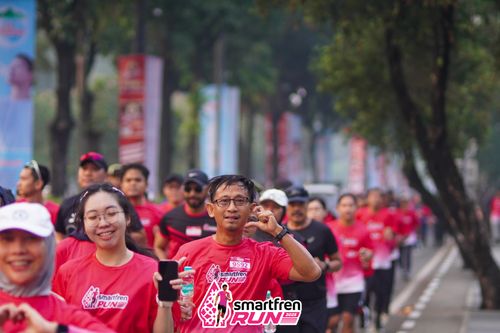 Race photo from Shakeout Run - Smartfren Run