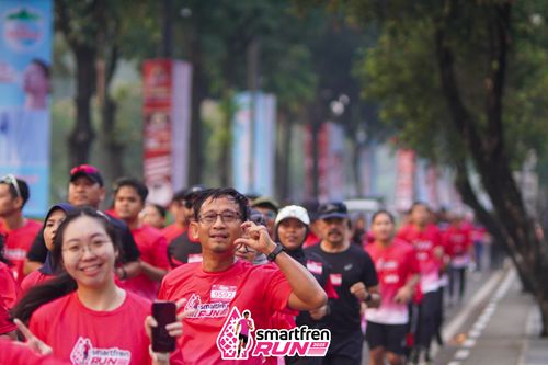 Race photo from Shakeout Run - Smartfren Run