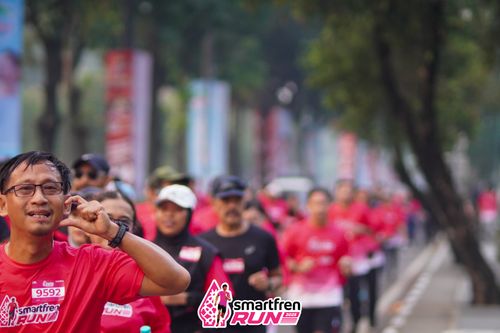 Race photo from Shakeout Run - Smartfren Run