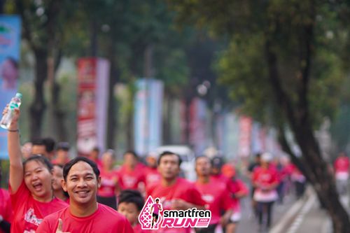 Race photo from Shakeout Run - Smartfren Run