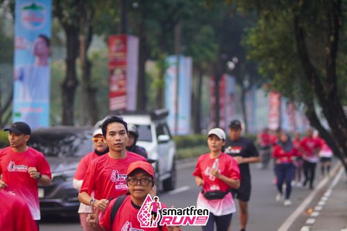 Race photo from Shakeout Run - Smartfren Run