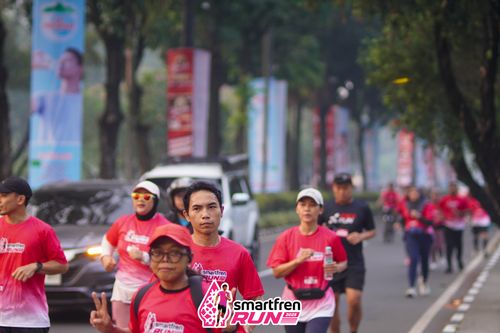 Race photo from Shakeout Run - Smartfren Run