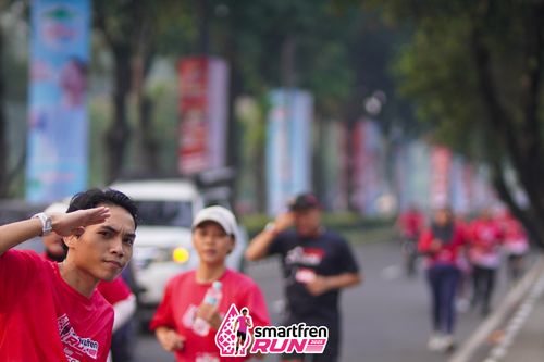Race photo from Shakeout Run - Smartfren Run