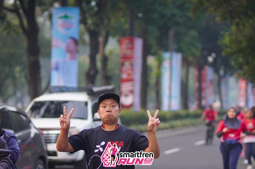 Race photo from Shakeout Run - Smartfren Run