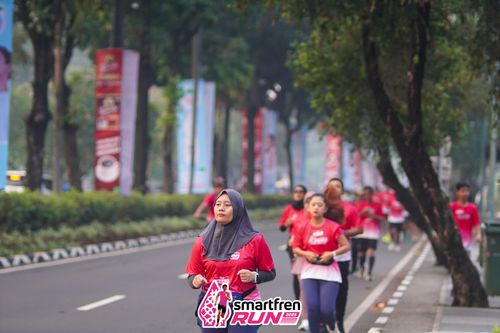 Race photo from Shakeout Run - Smartfren Run