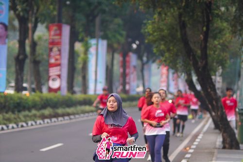 Race photo from Shakeout Run - Smartfren Run