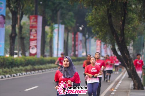 Race photo from Shakeout Run - Smartfren Run