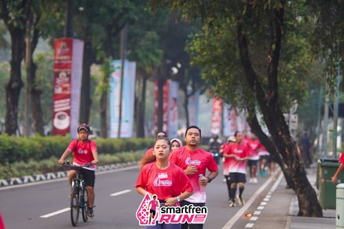 Race photo from Shakeout Run - Smartfren Run