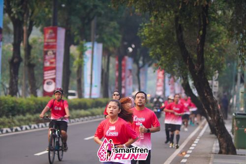 Race photo from Shakeout Run - Smartfren Run