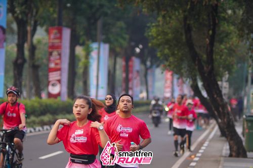 Race photo from Shakeout Run - Smartfren Run