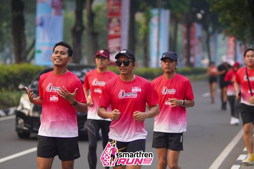 Race photo from Shakeout Run - Smartfren Run