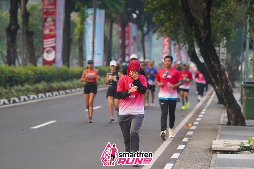 Race photo from Shakeout Run - Smartfren Run