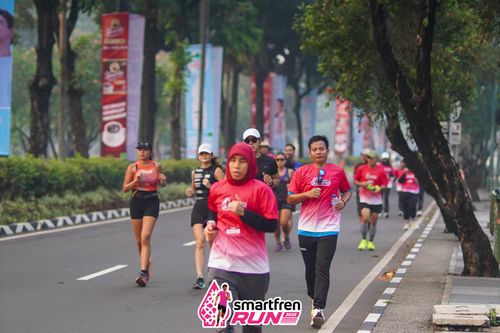 Race photo from Shakeout Run - Smartfren Run