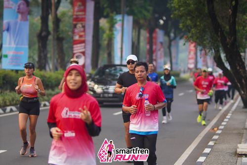 Race photo from Shakeout Run - Smartfren Run