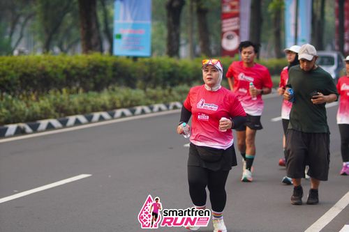Race photo from Shakeout Run - Smartfren Run