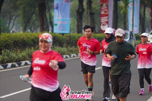 Race photo from Shakeout Run - Smartfren Run