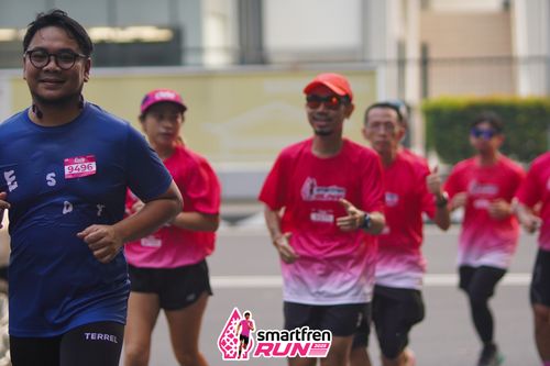 Race photo from Shakeout Run - Smartfren Run